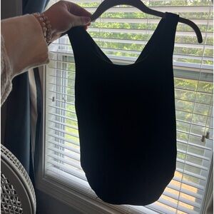 athleta longline sports bra top